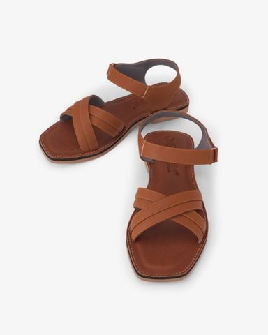 Sandal Đế Xẹp Hạnh Dung Quai Đan Chéo HD11159AV