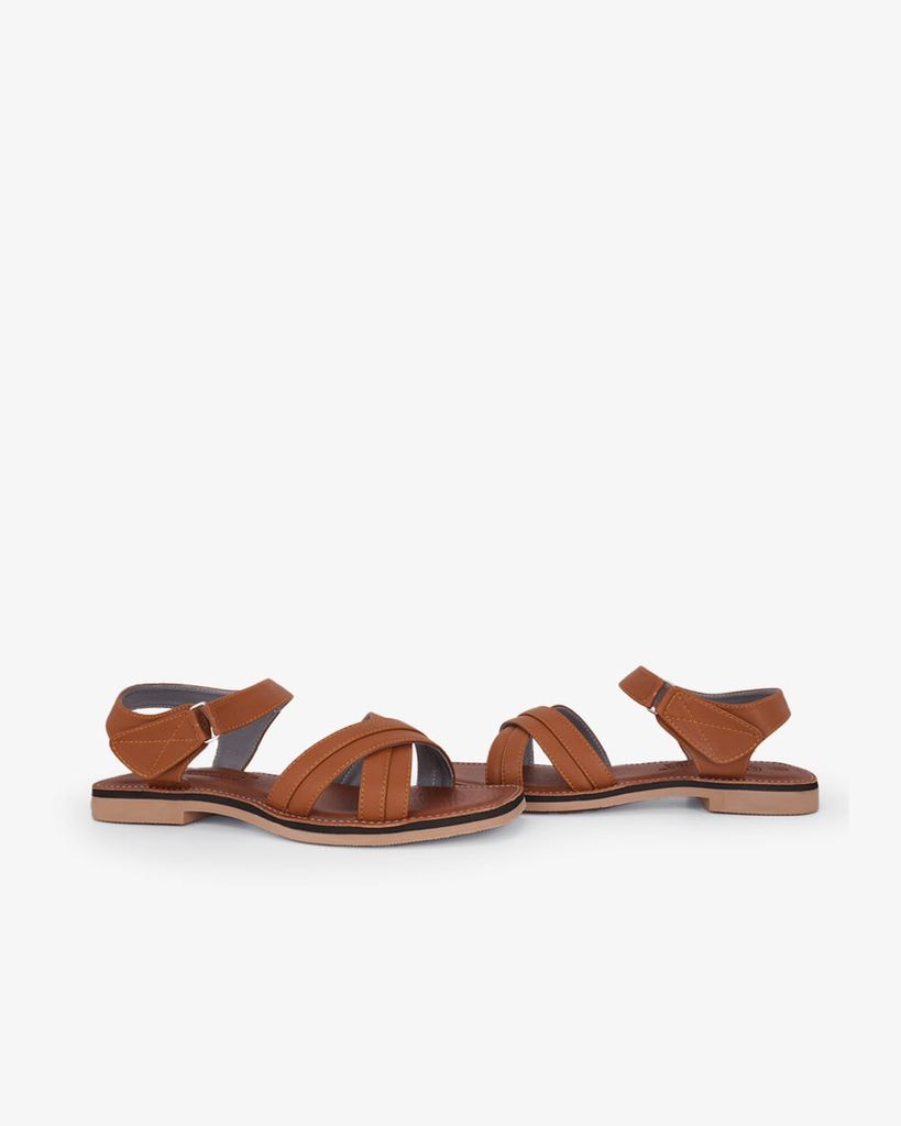 Sandal Đế Xẹp Hạnh Dung Quai Đan Chéo HD11159AV