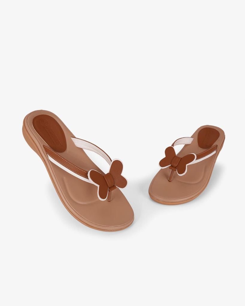 Dép Xẹp Hạnh Dung Quai Kẹp Cách Điệu HD11161AV