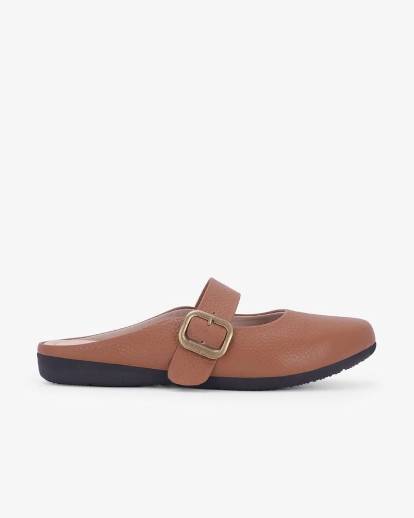 Dép Bít Mũi Hạnh Dung Vân Da Mềm HD11180AV