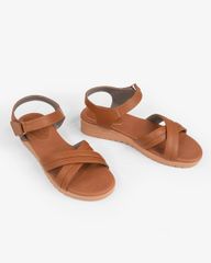 Sandal Đế Xuồng Hạnh Dung Quai Chéo Viền Chỉ HD1148AV