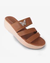 Dép Đế Xuồng Hạnh Dung Quai Ngang Khóa Bướm HD1156AV