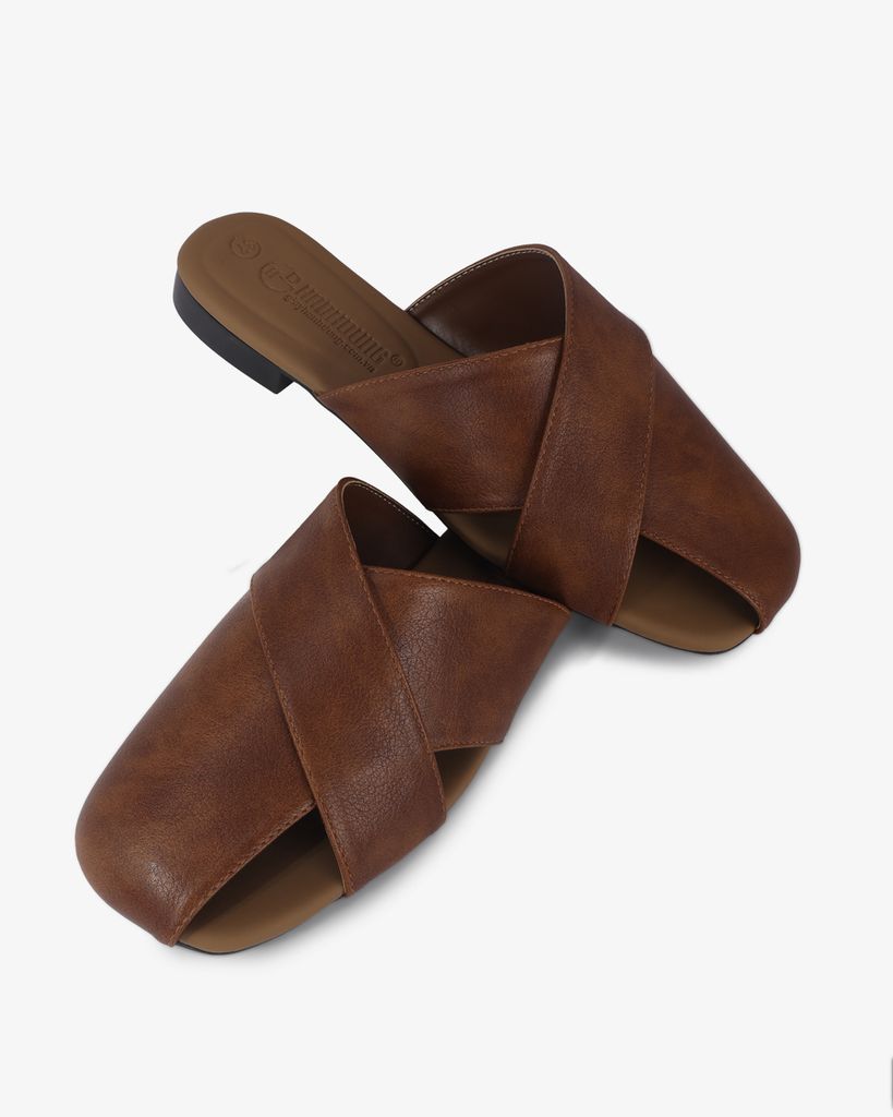 Dép Bít Mũi Hạnh Dung Hở Ngón HD1181AV