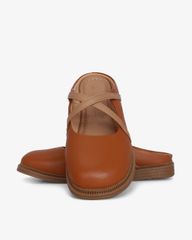 Dép Bít Mũi Hạnh Dung Hai Quai Chéo Mảnh HD1192AV