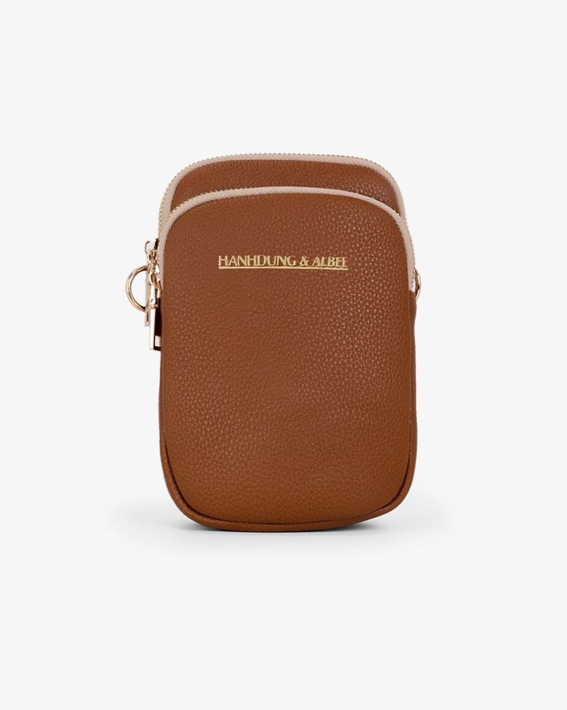 Túi Đeo Vai Hạnh Dung Da Sần Trơn HD2840BC