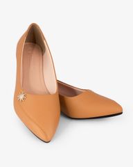 Giày Đế Xuồng Hạnh Dung Đính Hoa Tuyết HD29172AY