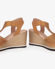 Sandal Đế Xuồng Hạnh Dung Quai Yếm Đục Lỗ HD29199AY