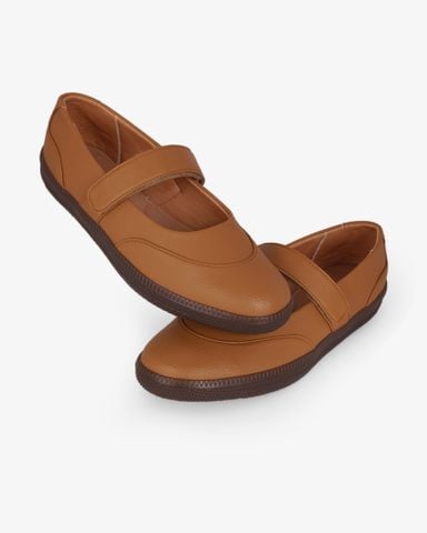 Giày Búp Bê Hạnh Dung Quai Dán Ngang HD29201AY