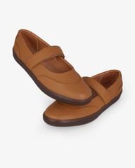 Giày Búp Bê Hạnh Dung Quai Dán Ngang HD29201AY