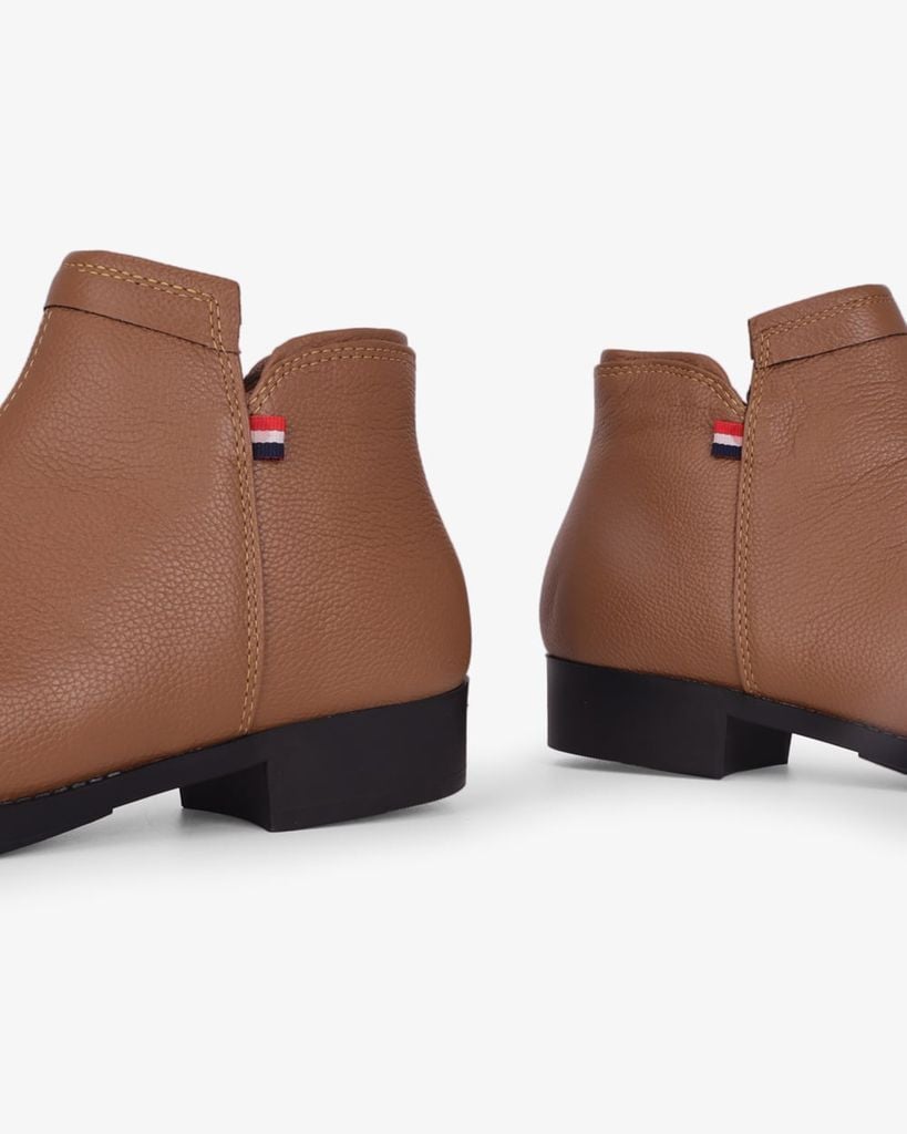 Giày Boot Hạnh Dung Khóa Kéo HD29203AY