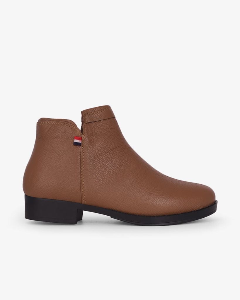 Giày Boot Hạnh Dung Khóa Kéo HD29203AY