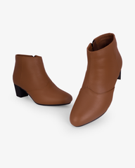 Giày Boot Hạnh Dung Khóa Kéo May HD29205AY