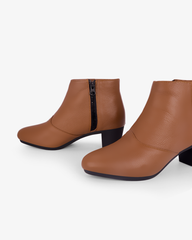 Giày Boot Hạnh Dung Khóa Kéo May HD29205AY