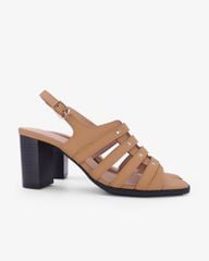 Sandal Cao Gót Hạnh Dung Quai Tán Đinh Tầng HD29206AY