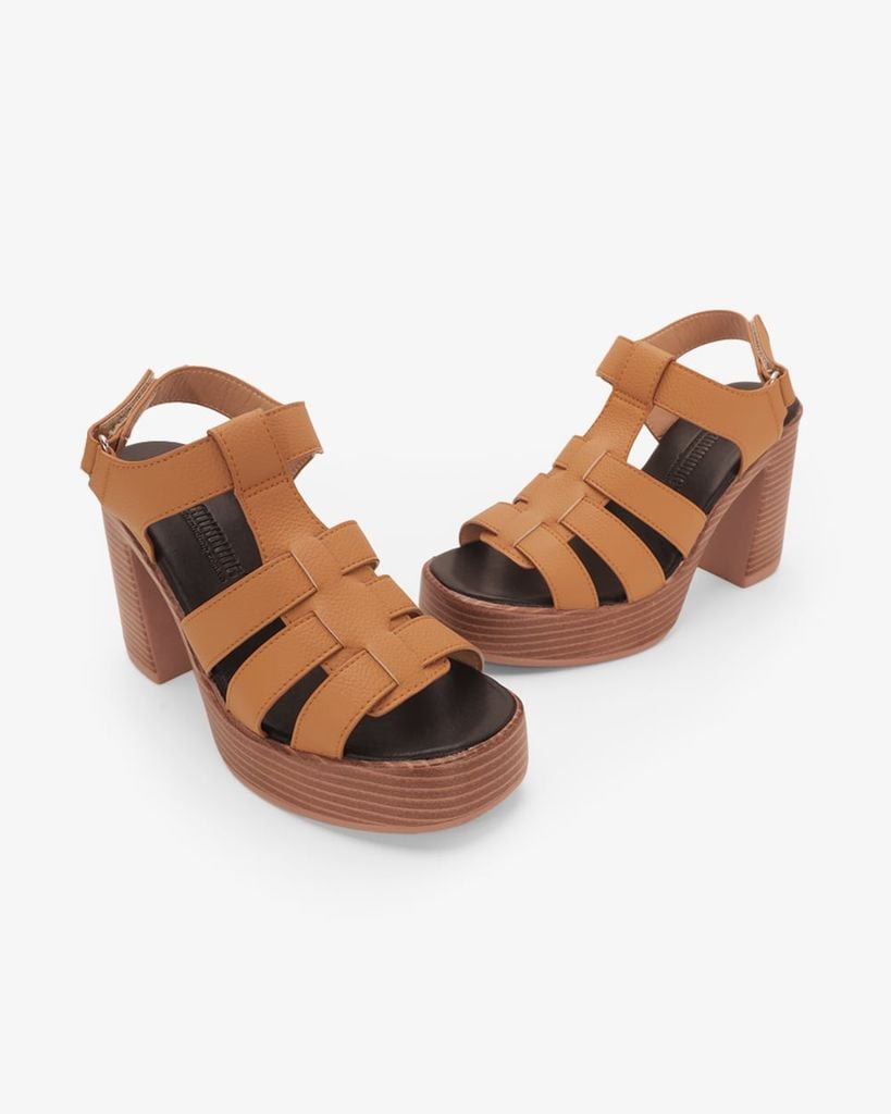 Sandal Cao Gót Hạnh Dung Quai Chiến Binh HD29208AY