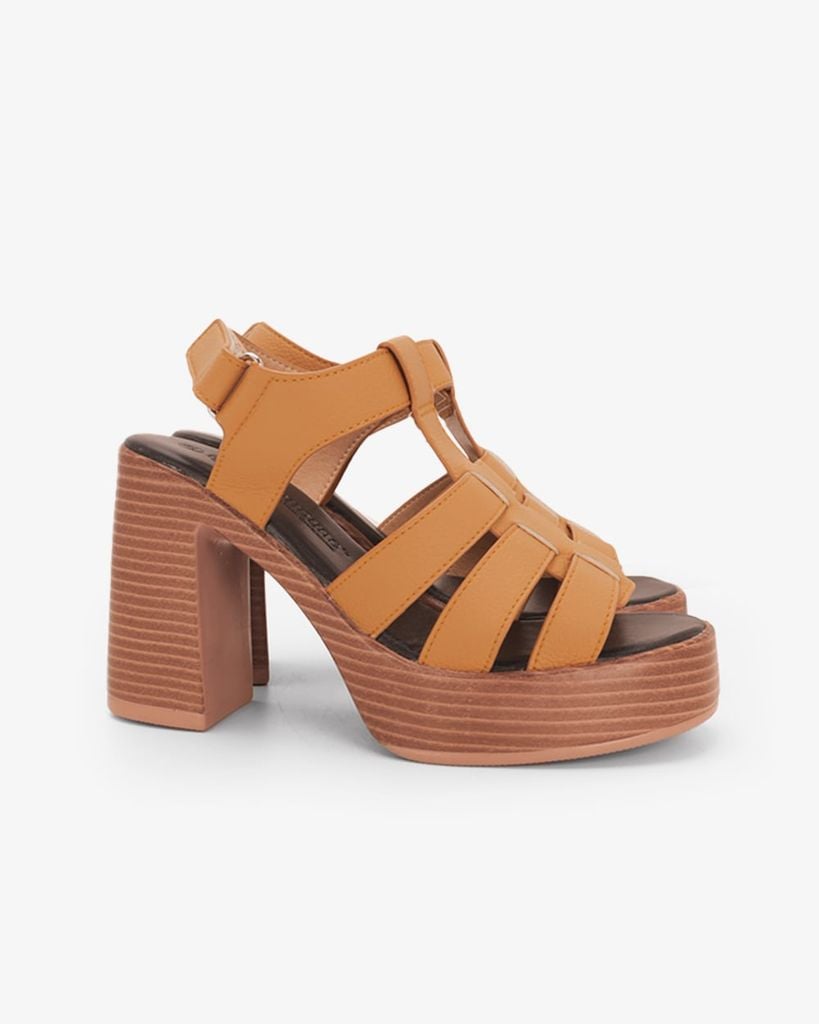Sandal Cao Gót Hạnh Dung Quai Chiến Binh HD29208AY