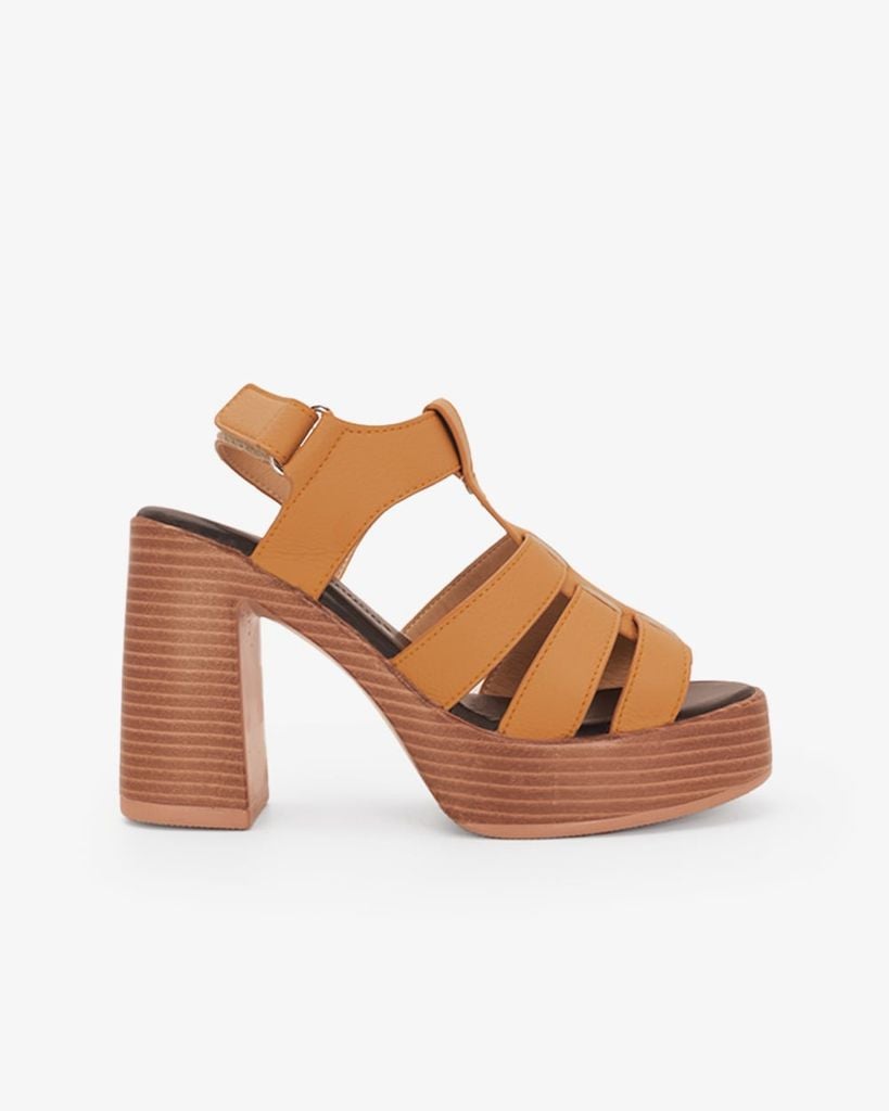 Sandal Cao Gót Hạnh Dung Quai Chiến Binh HD29208AY