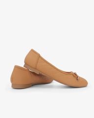 Giày Búp Bê Hạnh Dung Vuông Nơ HD29219AY