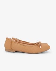 Giày Búp Bê Hạnh Dung Vuông Nơ HD29219AY