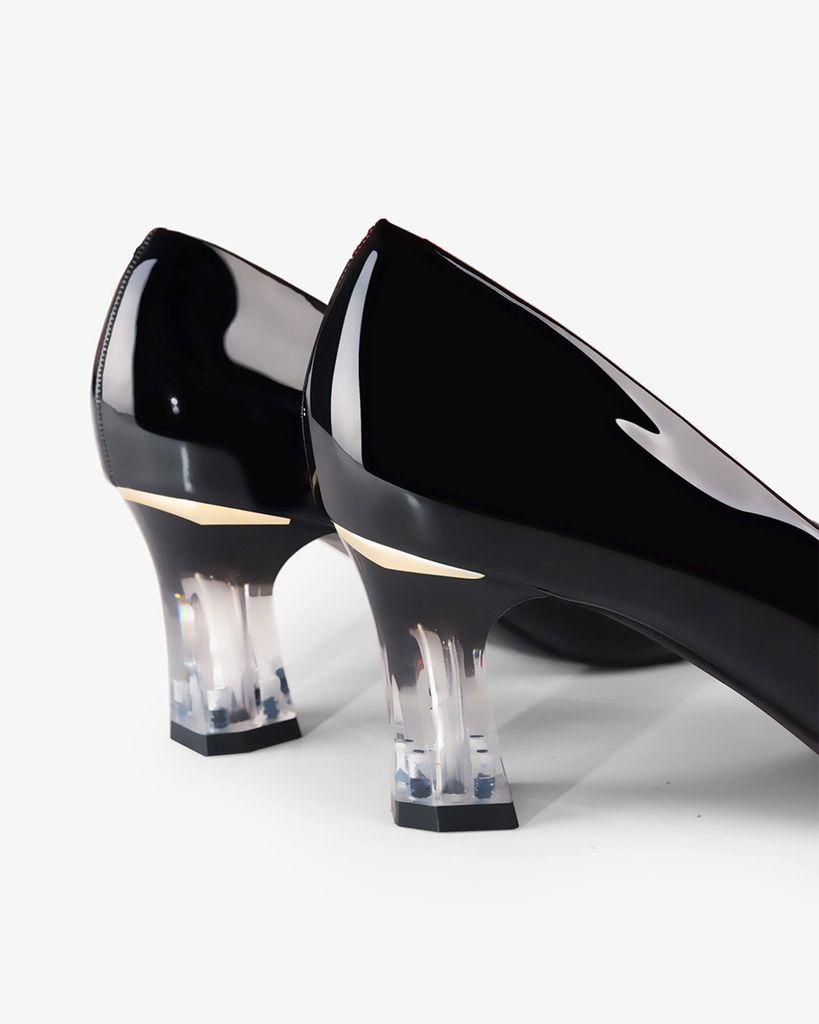 Giày Cao Gót Hạnh Dung Khóa Ngôi Sao HD041003AD