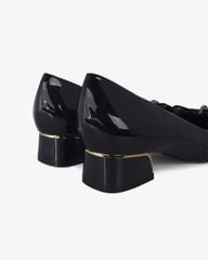 Giày Cao Gót Hạnh Dung Mũi Nhọn Nơ Dây Xoàn HD041012AD