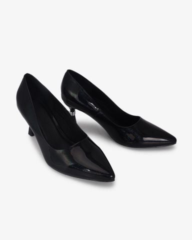 Giày Cao Gót Hạnh Dung Da Kim Tuyến HD041041AD