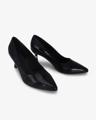 Giày Cao Gót Hạnh Dung Da Kim Tuyến HD041041AD