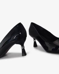 Giày Cao Gót Hạnh Dung Da Kim Tuyến HD041041AD