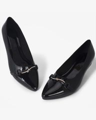 Giày Đế Xuồng Hạnh Dung Dây Khoá Xoàn HD04984AD