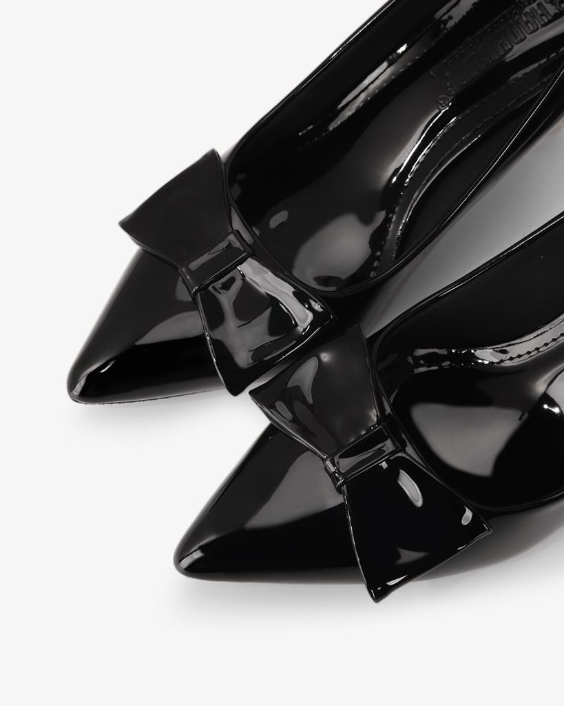 Giày Cao Gót Hạnh Dung Khóa Nơ HD11165AV