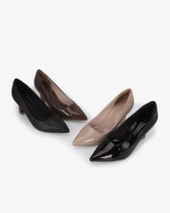 Giày Cao Gót Hạnh Dung Trơn Mũi Nhọn HD11166AV