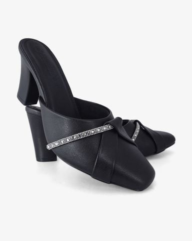 Dép Bít Mũi Hạnh Dung Mũi Vuông Xoàn Đắp HD04992AD