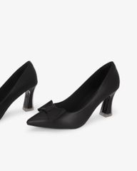 Giày Cao Gót Hạnh Dung Khóa Nơ HD11165AV