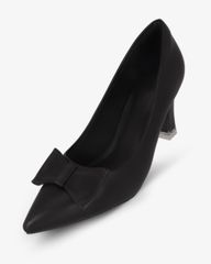 Giày Cao Gót Hạnh Dung Khóa Nơ HD11165AV