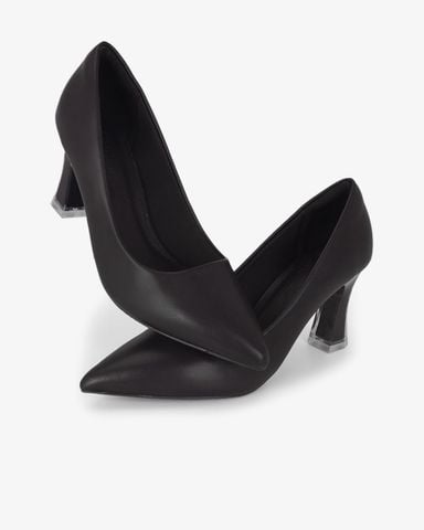 Giày Cao Gót Hạnh Dung Trơn Mũi Nhọn HD11166AV