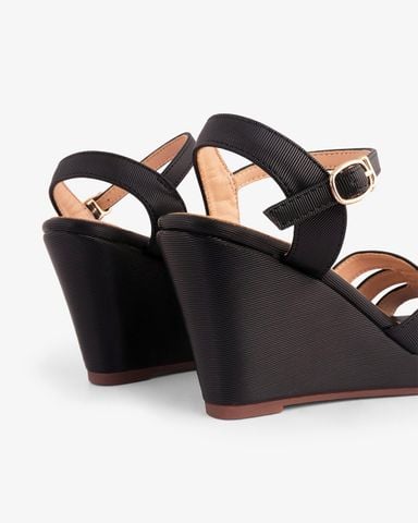 Sandal Đế Xuồng Hạnh Dung Quai Đan Cách Điệu HD02238AB