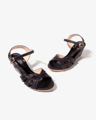 Sandal Đế Xuồng Hạnh Dung Nhiều Dây Nối Bên 6F HD02241AB