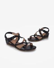 Sandal Xuồng Hạnh Dung Quai Uốn Lượn HD02243AB