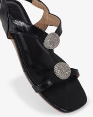 Sandal Xẹp Hạnh Dung Quai I Hạt Tròn HD02244AB