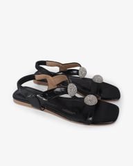 Sandal Xẹp Hạnh Dung Quai I Hạt Tròn HD02244AB