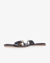 Dép Xẹp Hạnh Dung Quai Kẹp Khóa Tròn HD02247AB