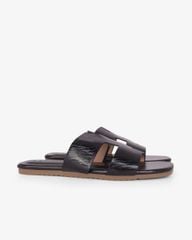 Dép Xẹp Hạnh Dung Quai Chữ H Vân Lụa HD02248AB