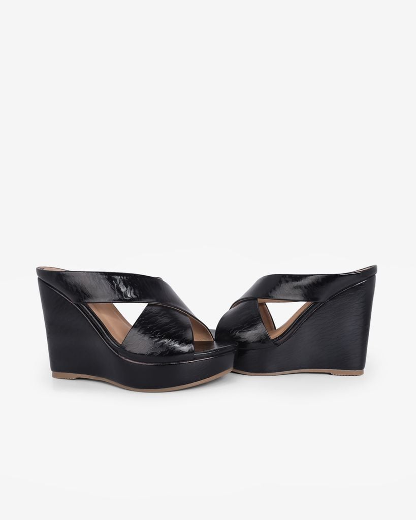 Dép Đế Xuồng Hạnh Dung Quai Chéo 12F HD02251AB