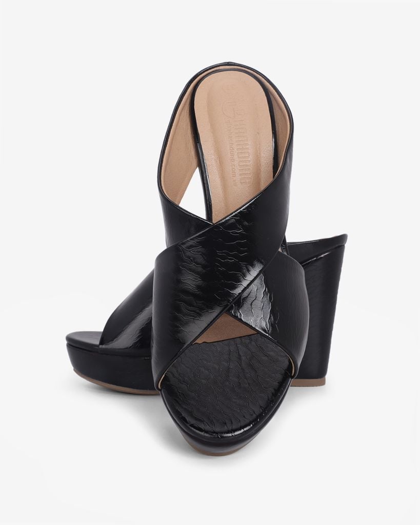 Dép Đế Xuồng Hạnh Dung Quai Chéo 12F HD02251AB