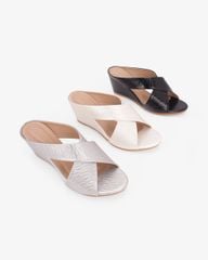 Dép Đế Xuồng Hạnh Dung Quai Chéo 6F HD02253AB