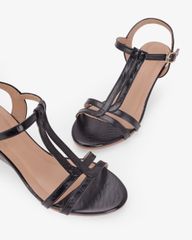 Sandal Đế Xuồng Hạnh Dung Quai T Đôi HD02254AB