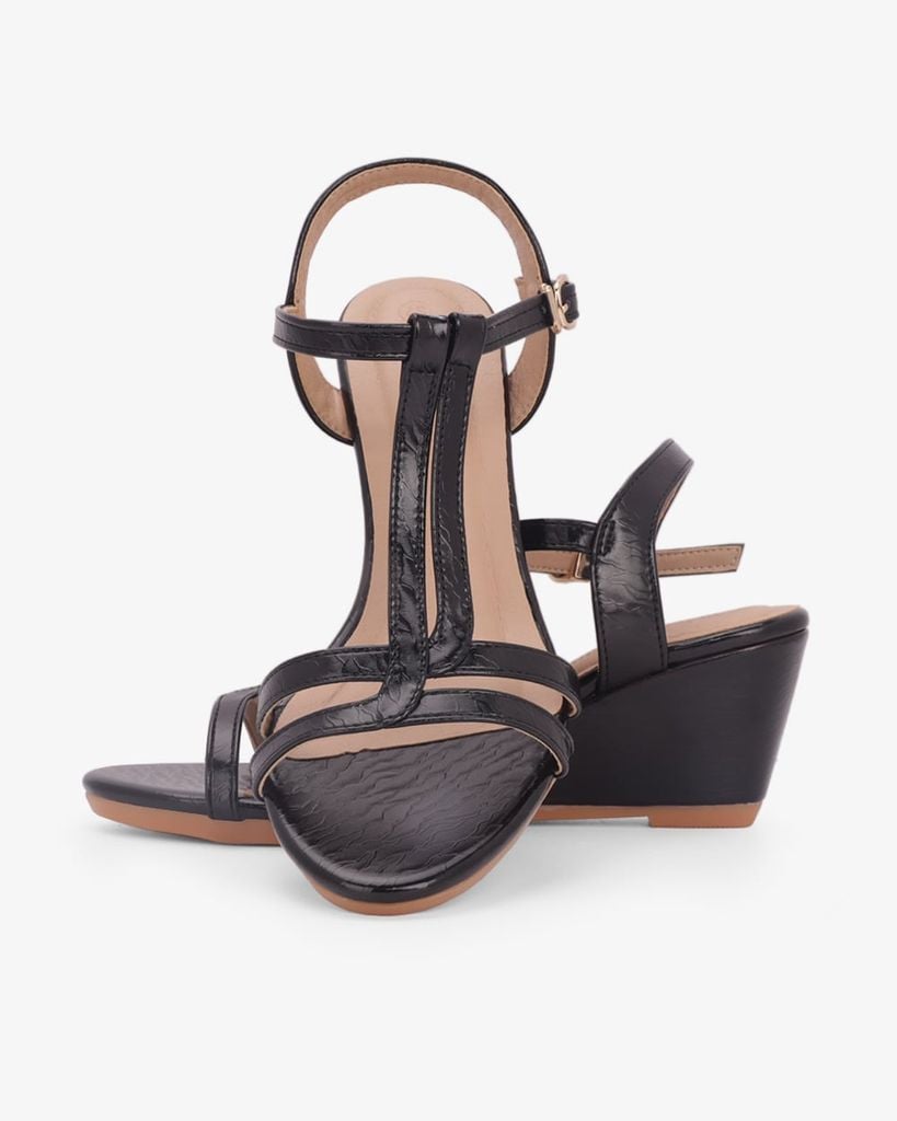 Sandal Đế Xuồng Hạnh Dung Quai T Đôi HD02254AB