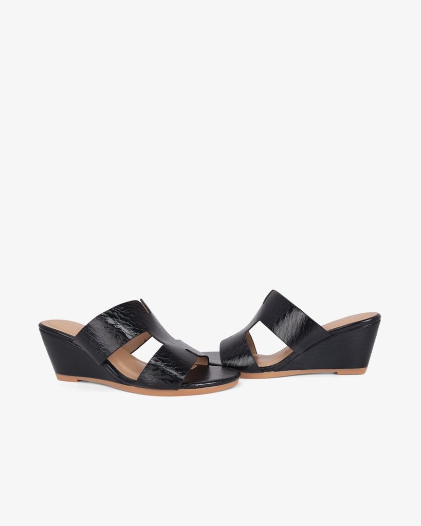 Dép Đế Xuồng Hạnh Dung Quai Đơn Giản 6F HD02257AB