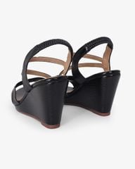 Sandal Đế Xuồng Hạnh Dung Quai Đắp Mảnh Chéo 9F HD02258AB