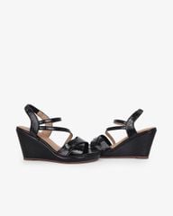 Sandal Đế Xuồng Hạnh Dung Quai Đắp Mảnh Chéo 9F HD02258AB